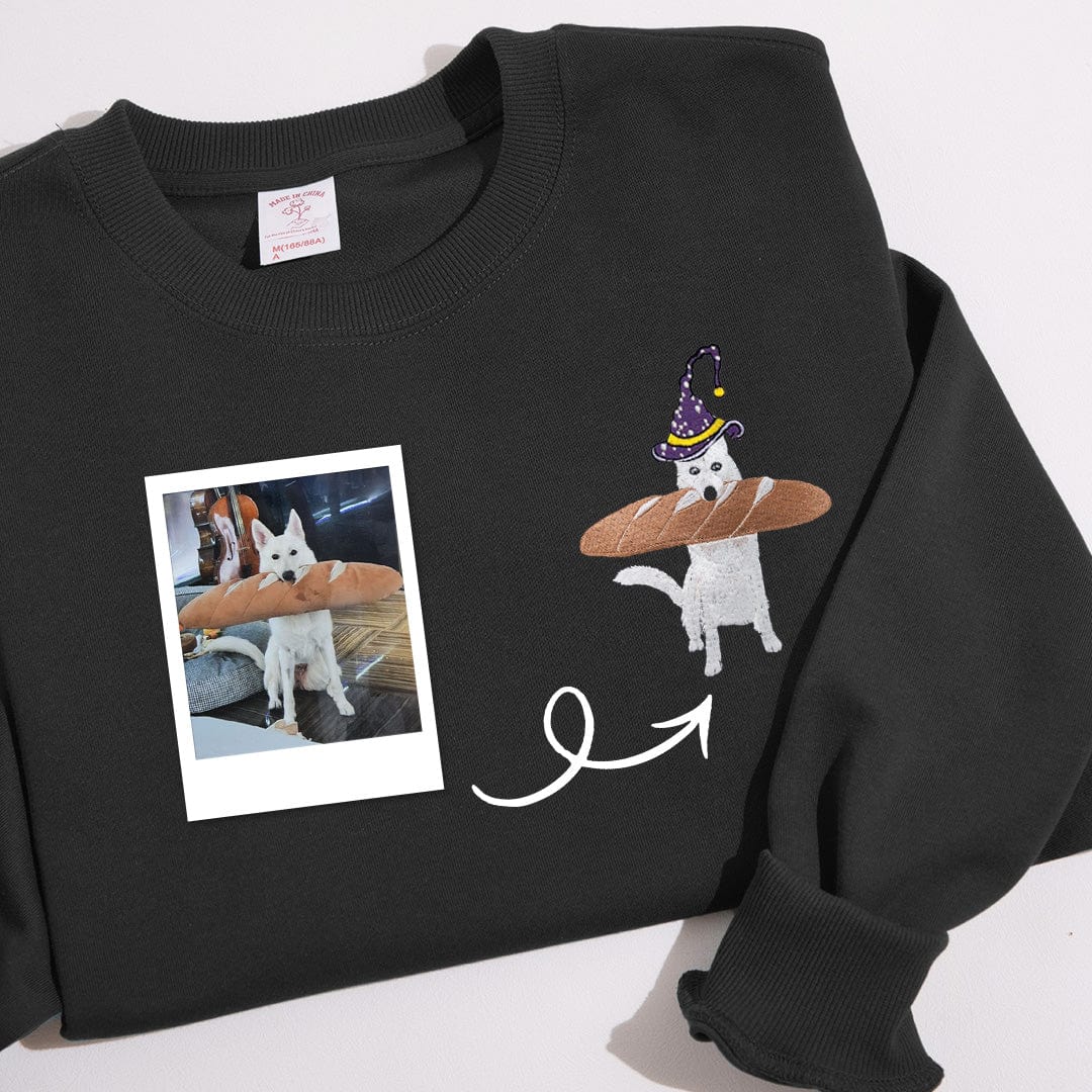 Pet image Custom Embroidery