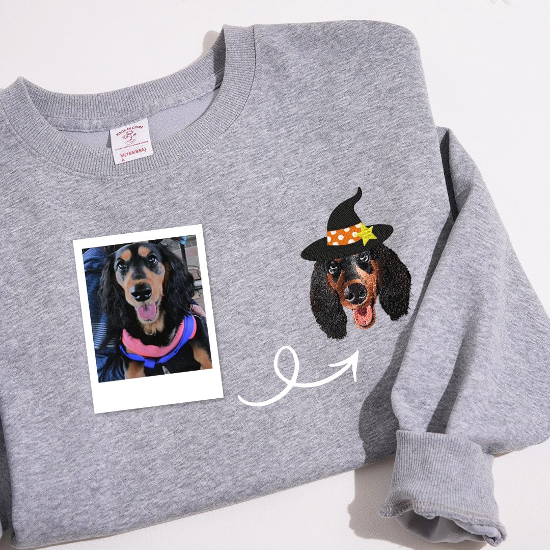 Pet image Custom Embroidery