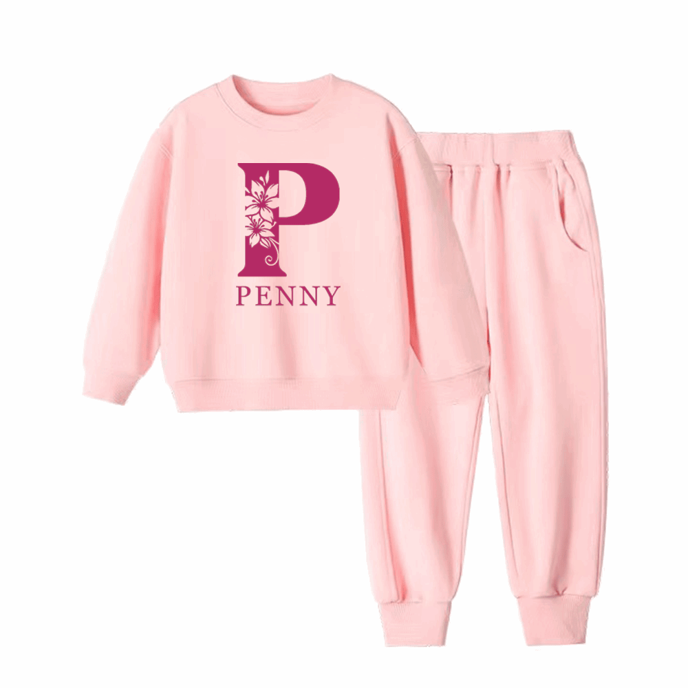 New Arrivals Comfortable Sweatshirt and sweatpants with customizable Heavyweight Cotton for kids' wear