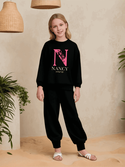 New Arrivals Comfortable Sweatshirt and sweatpants with customizable Heavyweight Cotton for kids' wear