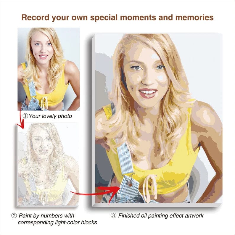 Custom DIY Paint by Numbers Kit: Easy Art Fun!