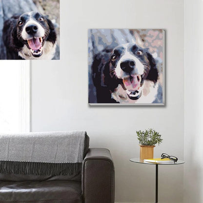 Custom DIY Paint by Numbers Kit: Easy Art Fun!