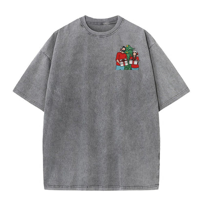 Wash T-shirt personalized embroidery - player, color embroidery, contour embroidery