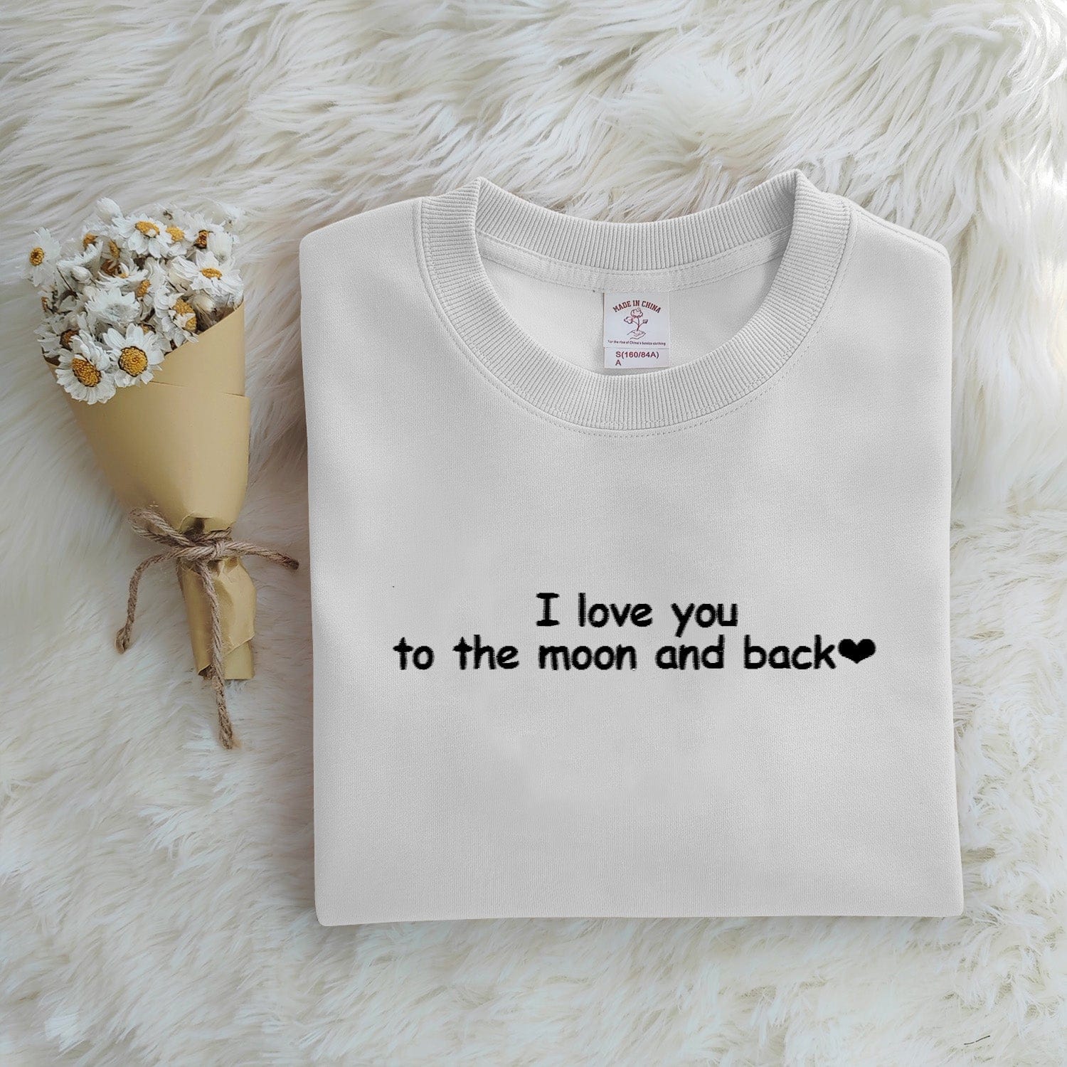 Custom-Embroidered-Message-White-Sweatshirt