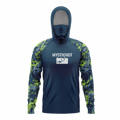 New Arrivals: Men's Sun Protection Hoodies for Summer Fishing