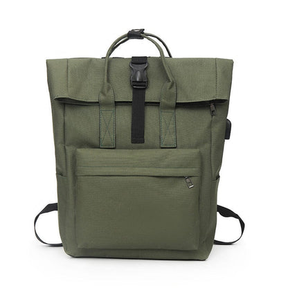 Custom-Embroidered-Pet-Portrait-Green-Backpack