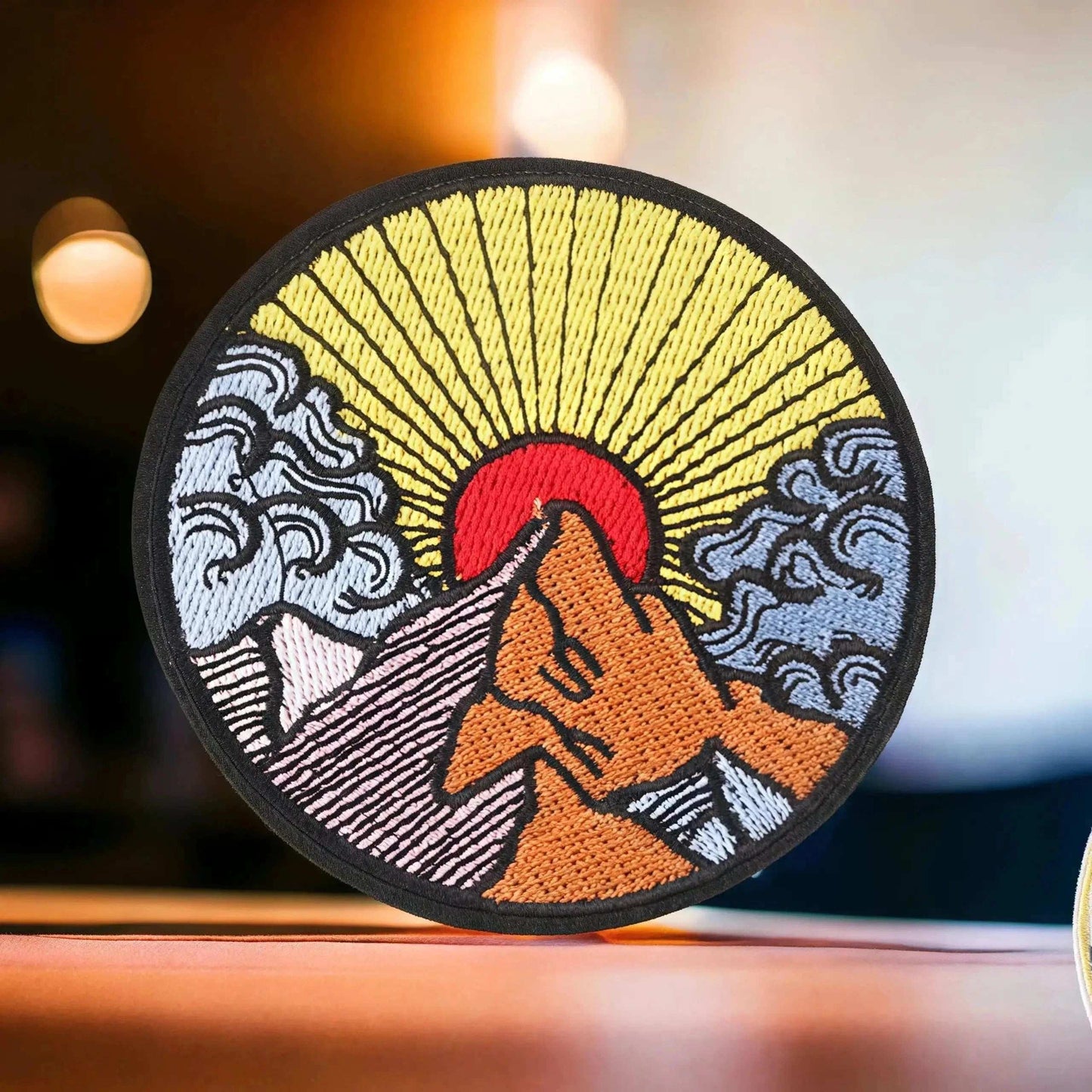 Customizable Embroidered Circular Patches