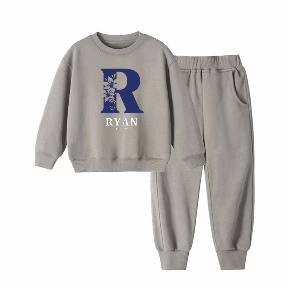 New Arrivals Comfortable Sweatshirt and sweatpants with customizable Heavyweight Cotton for kids' wear
