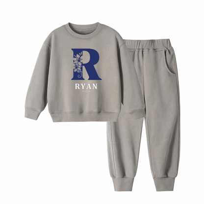 New Arrivals Comfortable Sweatshirt and sweatpants with customizable Heavyweight Cotton for kids' wear