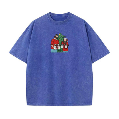 Wash T-shirt personalized embroidery - player, color embroidery, contour embroidery