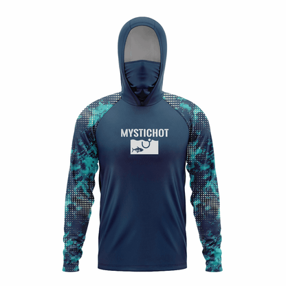 New Arrivals: Men's Sun Protection Hoodies for Summer Fishing