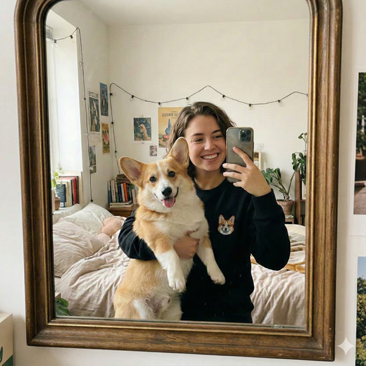 Mystichot Custom Embroidered Pet Sweatshirt