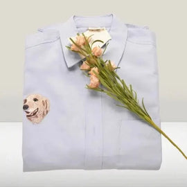 Express Your Unwavering Love for Your Pets with Our Exclusive Embroidery Shirts