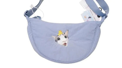 Unleash Your Style with Our Custom Pet Embroidery Crossbody Bag