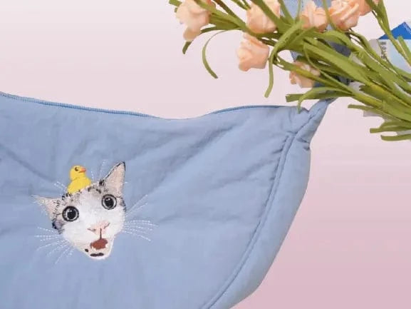 Unleash Your Style with Our Custom Pet Embroidery Crossbody Bag