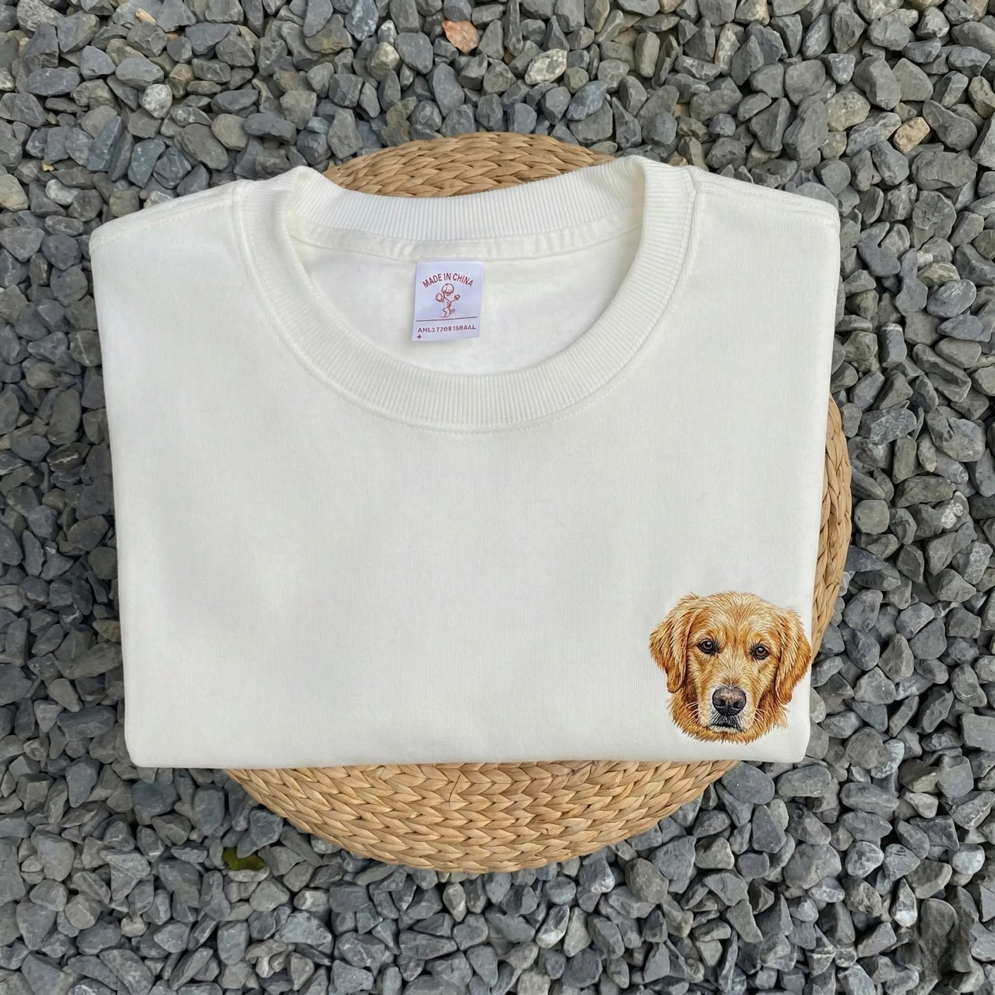 Mystichot Custom Embroidered Pet Sweatshirt