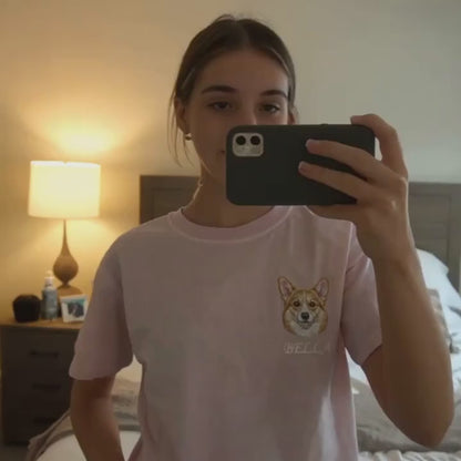 Mystichot Custom Embroidered Pet Sweatshirt