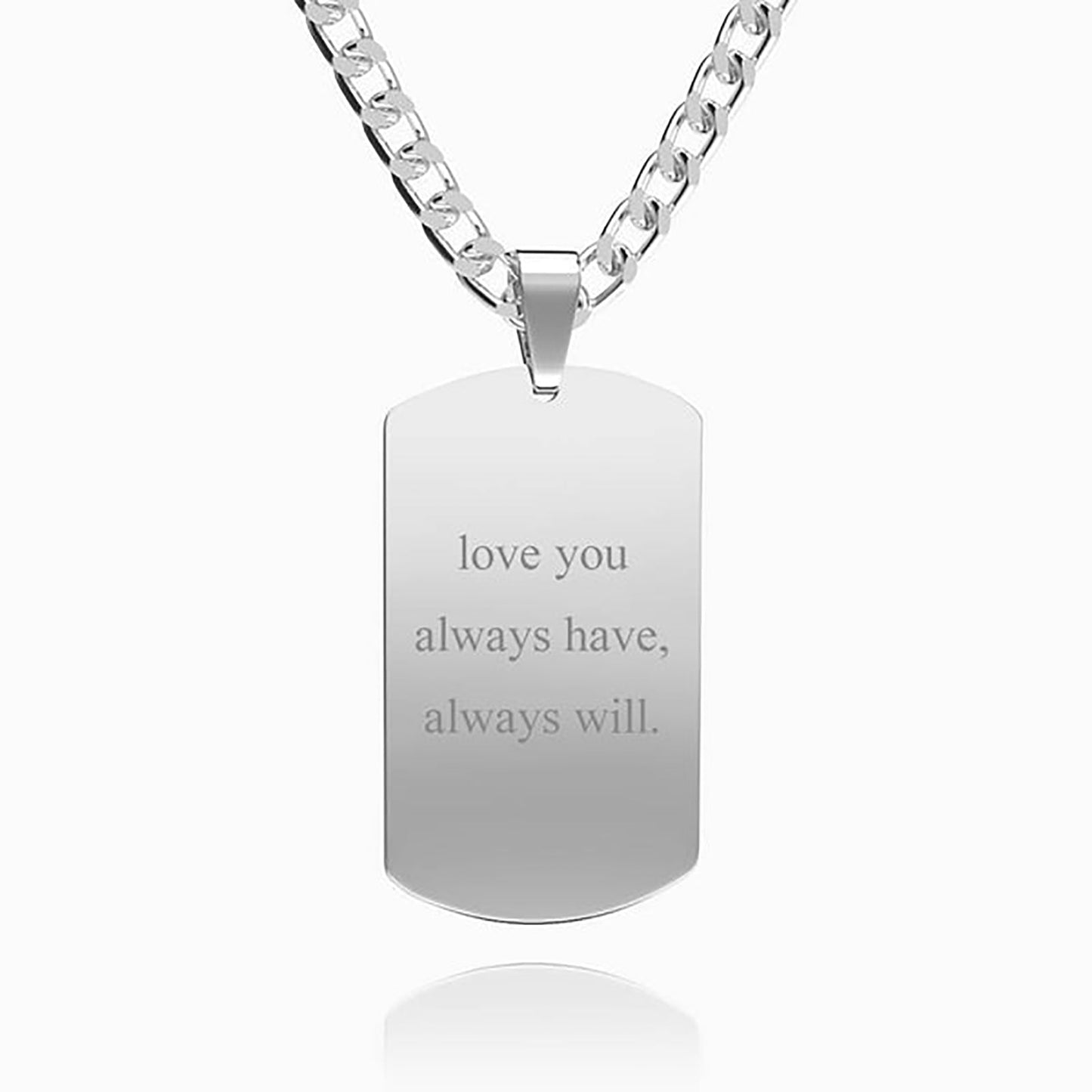 Necklace Engraved Necklace Pesonalized Photo Necklace