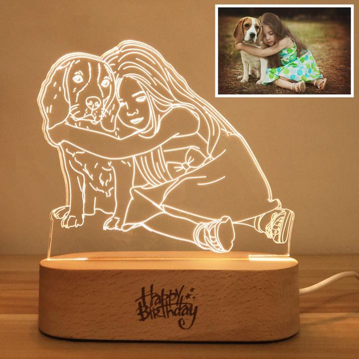 Personalized Love Lamp Gift
